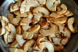 Apples Slices and Cinnamon