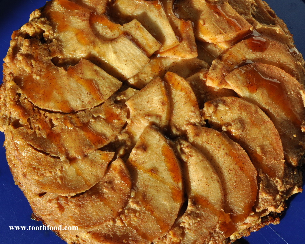 Gluten Free Apple Spice Cake Drizzled With Honey