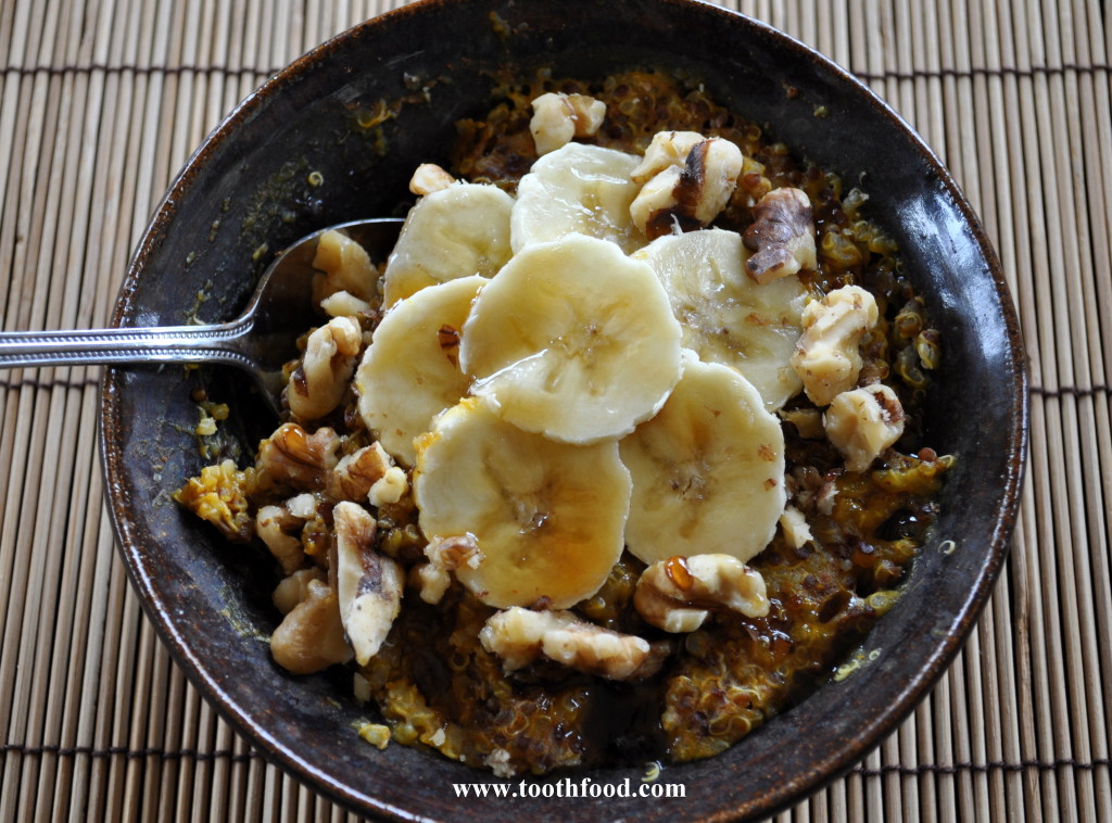 Pumpkin Quinoa Hot Cereal
