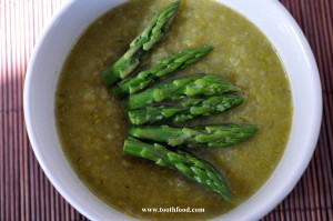 Vegan Cream Of Asparagus Soup