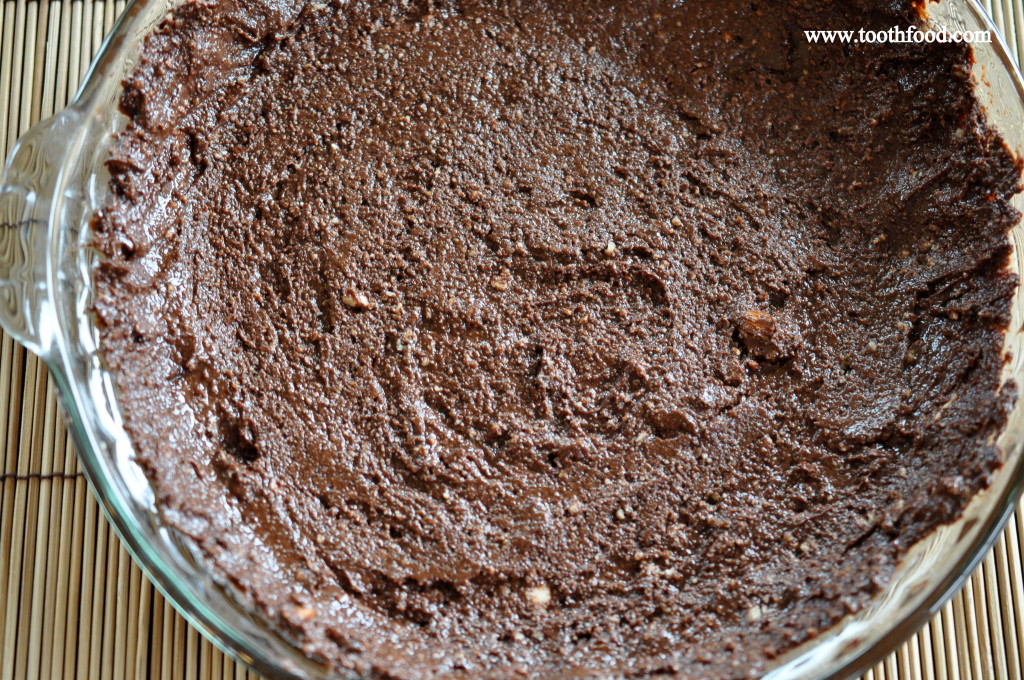 chocolate almond crust