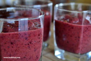 Tropical Blueberry Smoothie