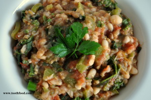 White Bean Ragu Bowl