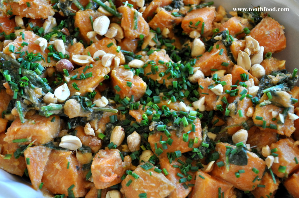Asian Sweet Potato Salad