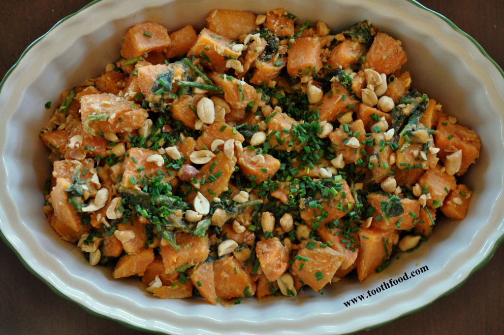 Bowl of Asian Sweet Potato Salad 2