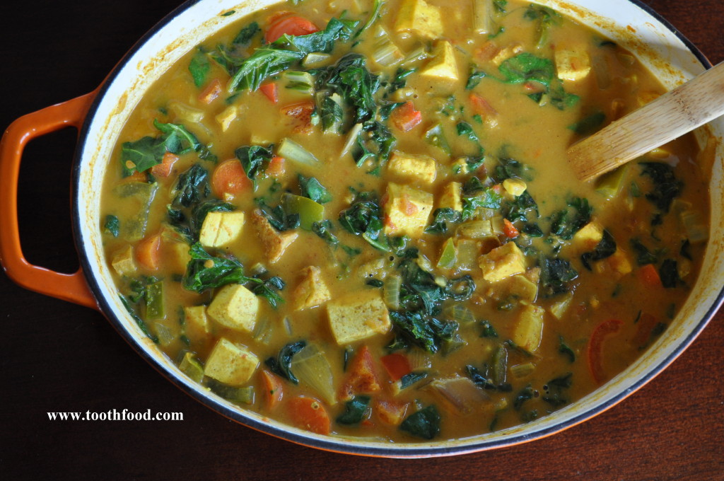 Cooked Tofu Curry