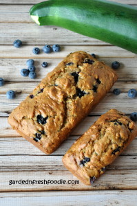 Blueberry Zucchini Breads