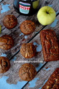 Honey Apple Zucchini Bread