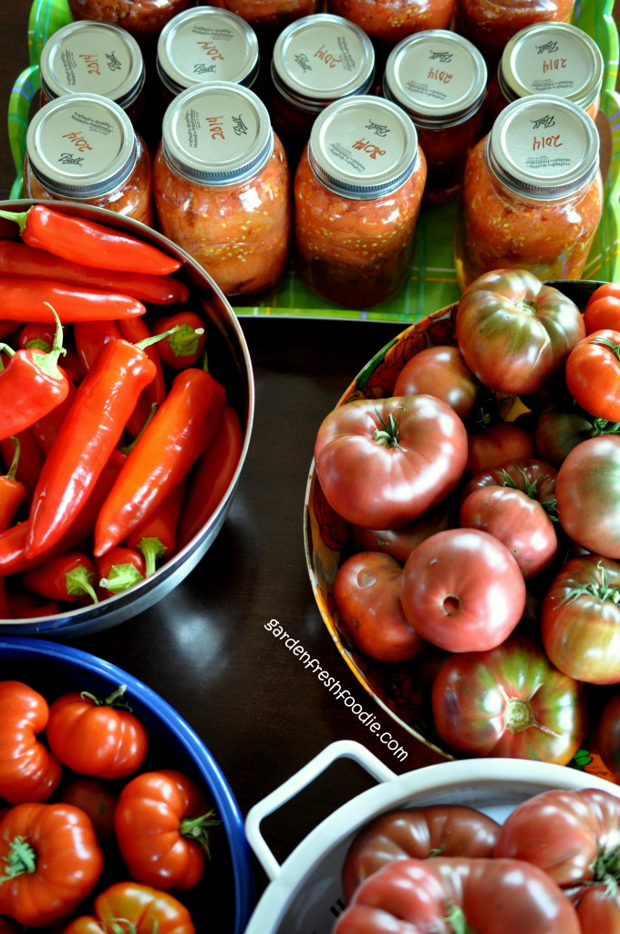 Preserving The Tomato Harvest