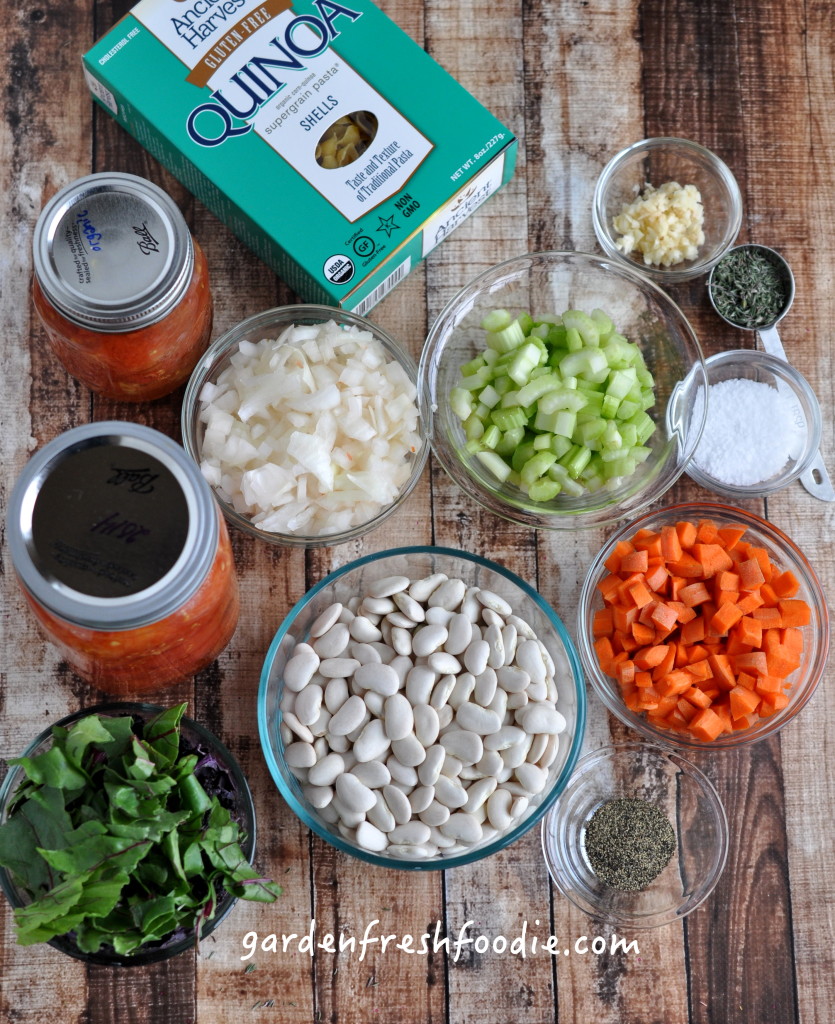 Pasta Fagioli Vegan& Gluten Free Soup Garden Fresh Foodie