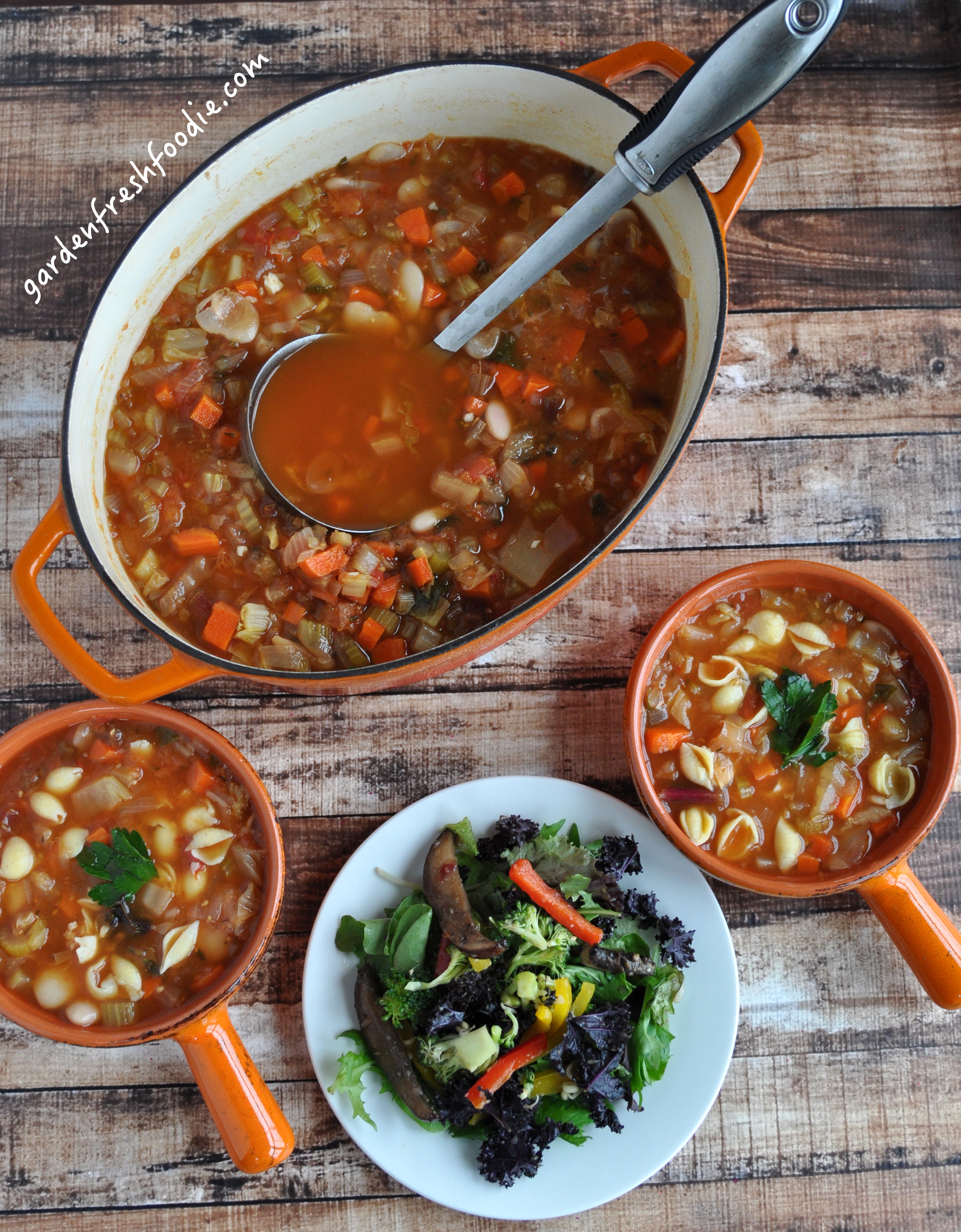 Pasta Fagioli Vegan& Gluten Free Soup Garden Fresh Foodie