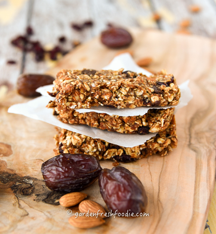Stacks of Crantastic Chewy Granola Bars