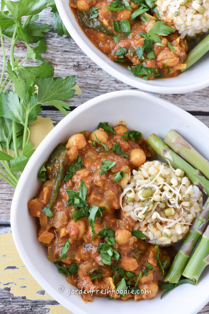 Bowl of Chana Masala