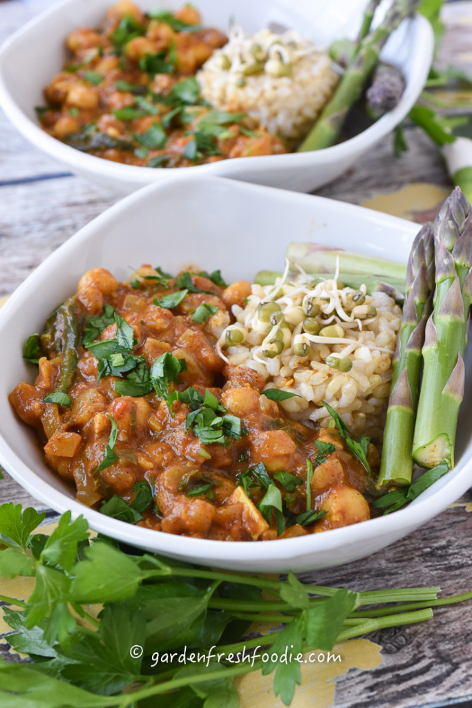 Bowls of Chana Masala