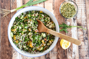 Buckwheat Tabbouleh With Pumpkin Seeds