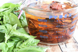 Soaking Sun-dried Tomatoes