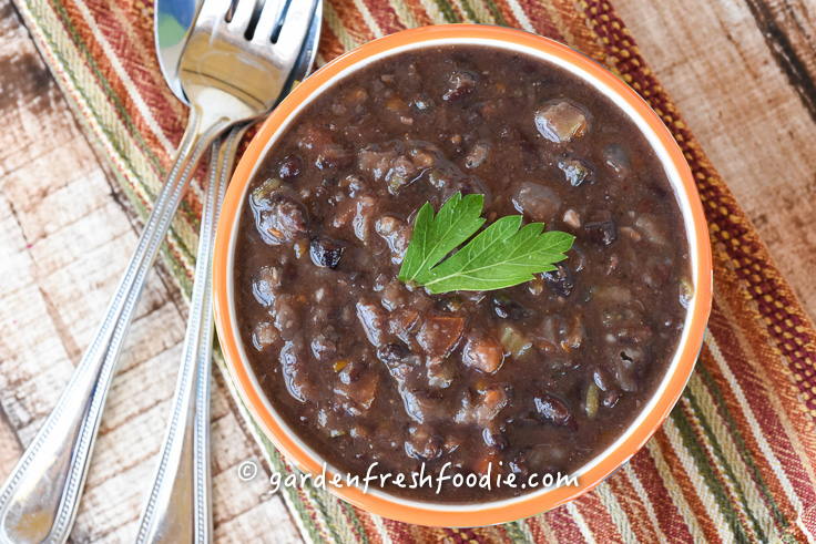 Caribbean Black Bean Soup