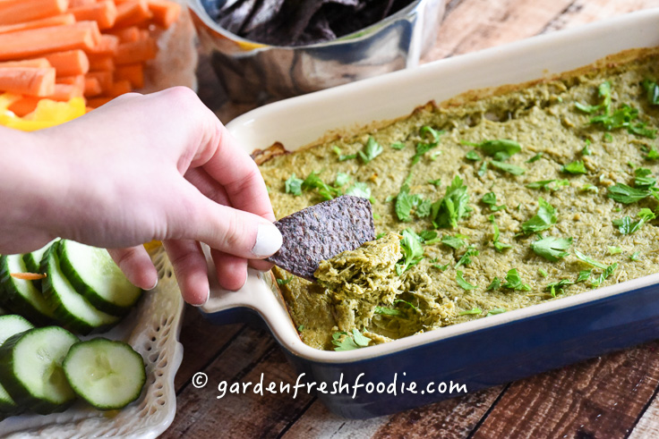 Healthy Spinach Artichoke Dip