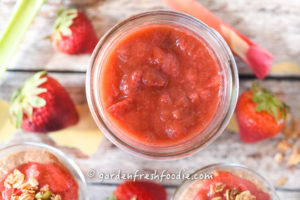 Strawberry Rhubarb Compote
