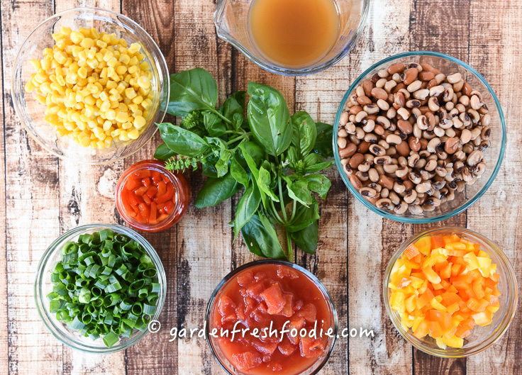 Mise En Place Texas Caviar