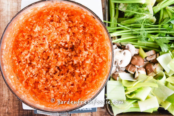 Pureeing Vegetable Bouillon
