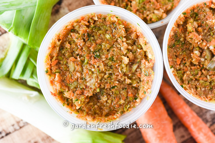 Storing Vegetable Bouillon