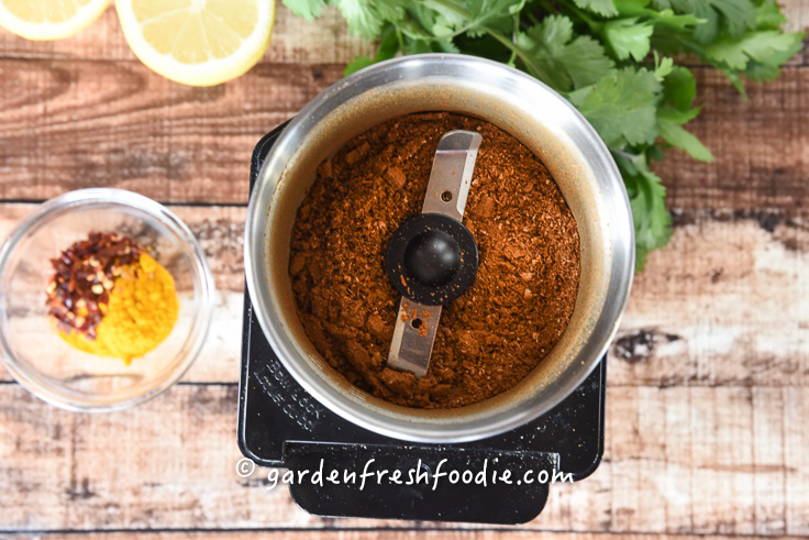 Grinding Indian Spices