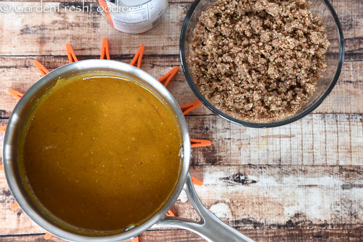 Filling for Vegan Pumpkin Chiffon