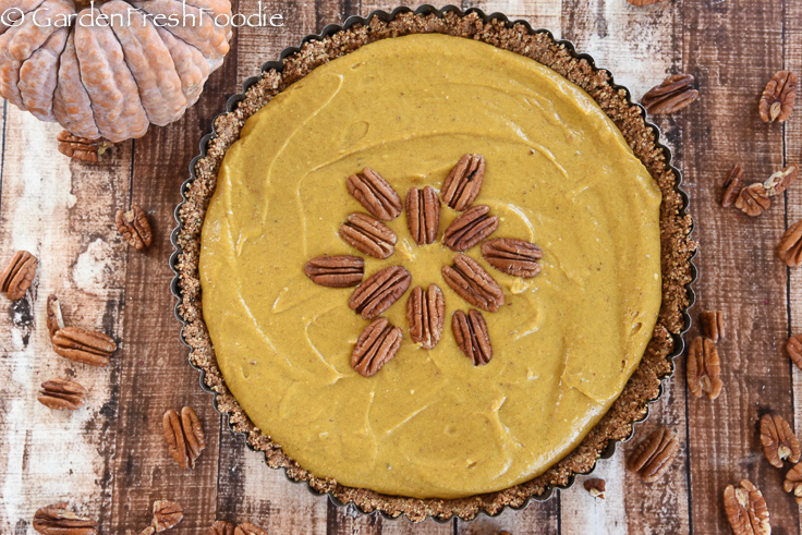 Vegan Pumpkin Chiffon Pie