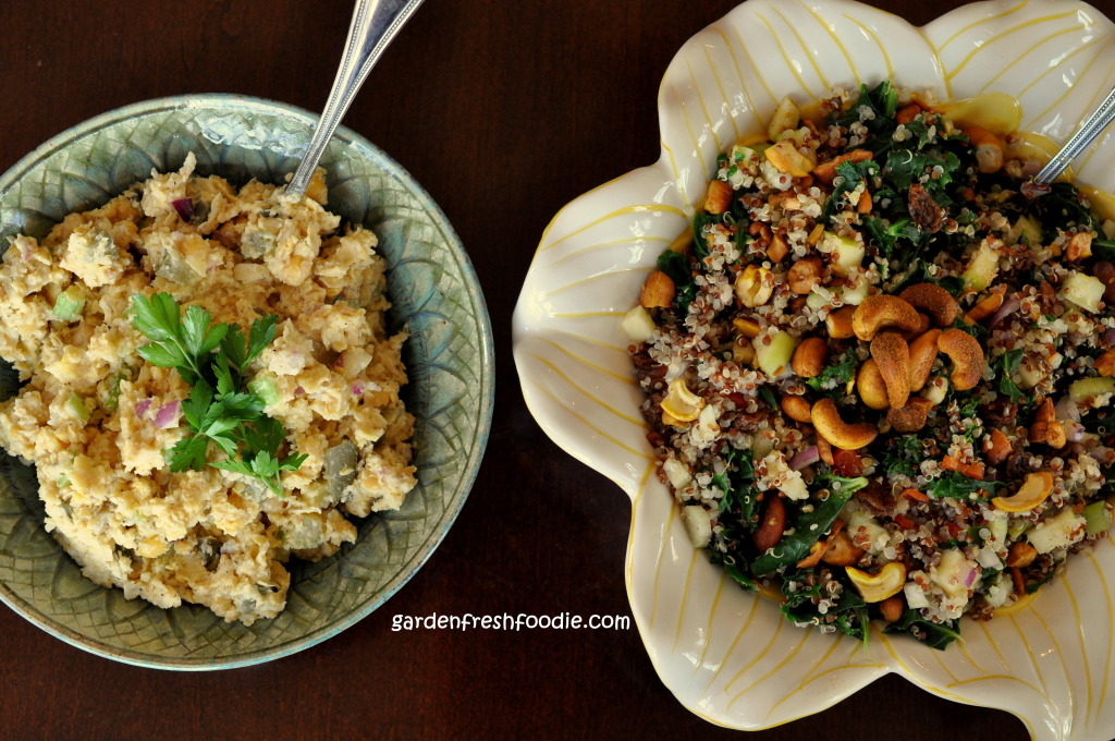Quinoa Confetti Salad With Curried Cashews | Garden Fresh Foodie